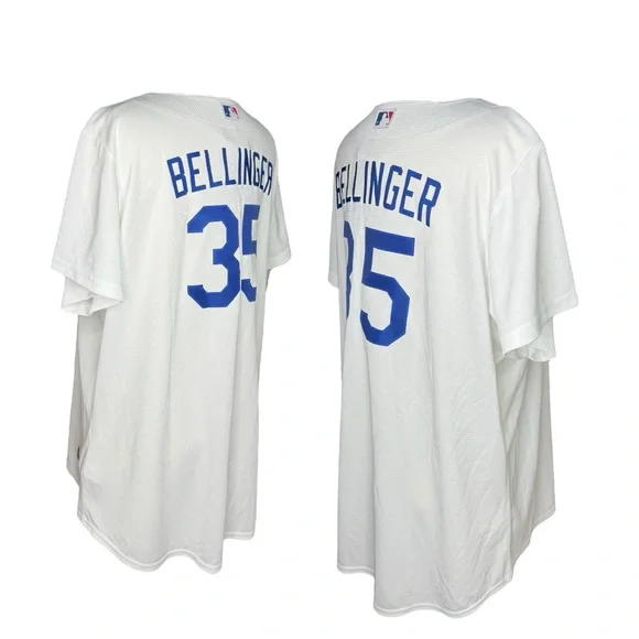 NWT Nike Cody Bellinger White Los Angeles Dodgers Name Jersey SZ XXL women’s - Picture 4 of 12